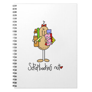 Caderno Espiral Camisetas e Presentes para Apaixonados por Scrapbo
