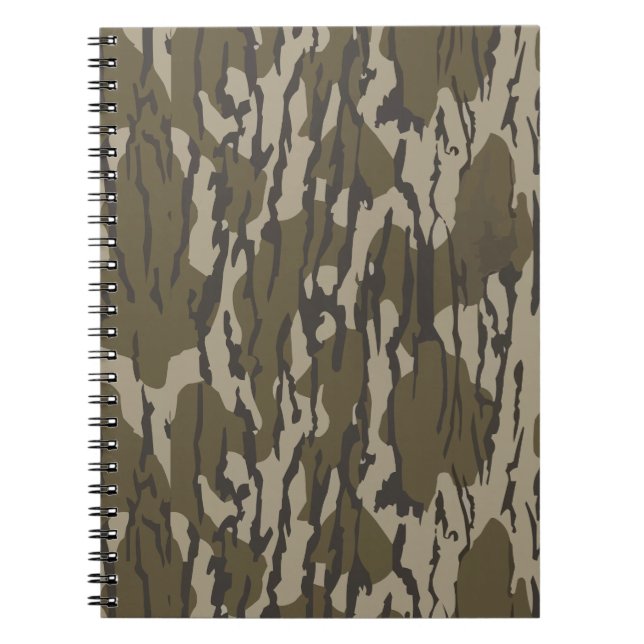 Caderno Espiral Camo da Terra Inferior (Frente)