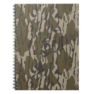 Caderno Espiral Camo Ducks Bottomland Camo Caça Patos
