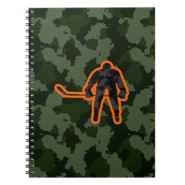 Caderno Espiral Camo Hockey (Frente)