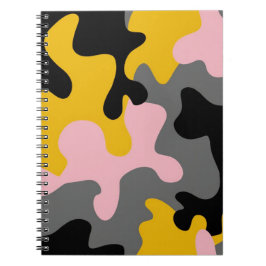 Caderno Espiral Camo Militar