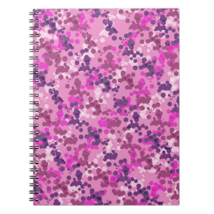 Caderno Espiral Camo pontilhado