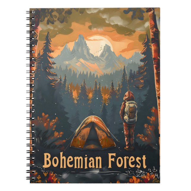 Caderno Espiral Campanha Florestal Boêmia (Frente)