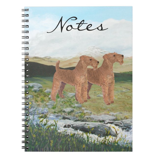 Caderno Espiral Campestre de Connemara (Frente)