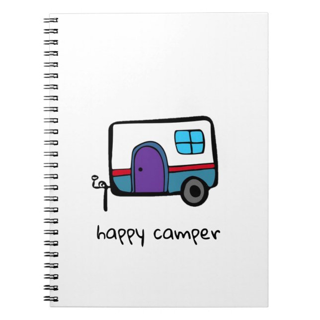 Caderno Espiral Campista feliz (Frente)