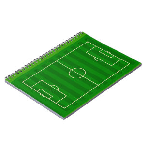 Caderno Espiral Campo de futebol