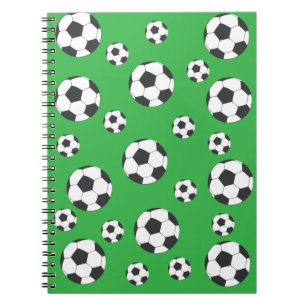 Caderno Espiral Campo de futebol