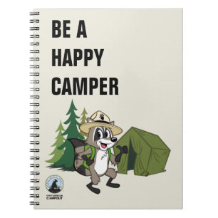 Caderno Espiral Campout americano do rick da guarda florestal