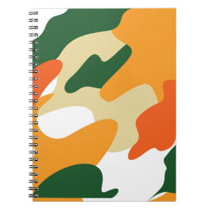 Caderno Espiral camuflagem