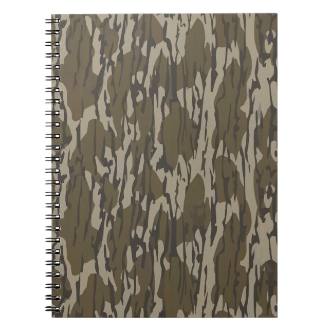 Caderno Espiral Camuflagem Bottomland para Homens Roupas e Equipam (Frente)