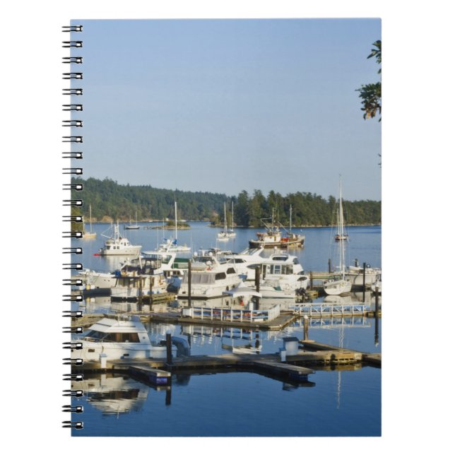 Caderno Espiral Canadá, BC, Ilhas do Golfo, Ilha Salt Spring, (Frente)