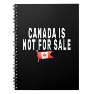 Caderno Espiral Canadá não é para venda, orgulhoso de ser canadens