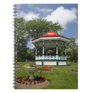 Caderno Espiral Canadá, Nova Escócia, Halifax, Jardins Públicos. 2