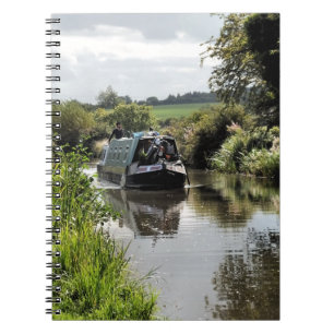 CADERNO ESPIRAL CANAL NARROWBOAT