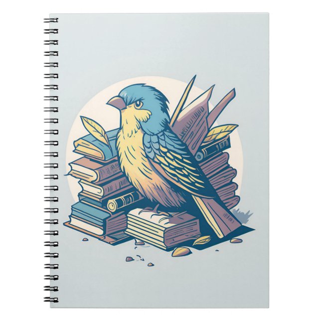 Caderno Espiral canário giro 1 (Frente)