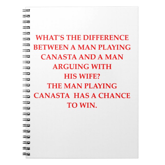 CADERNO ESPIRAL CANASTA (Frente)