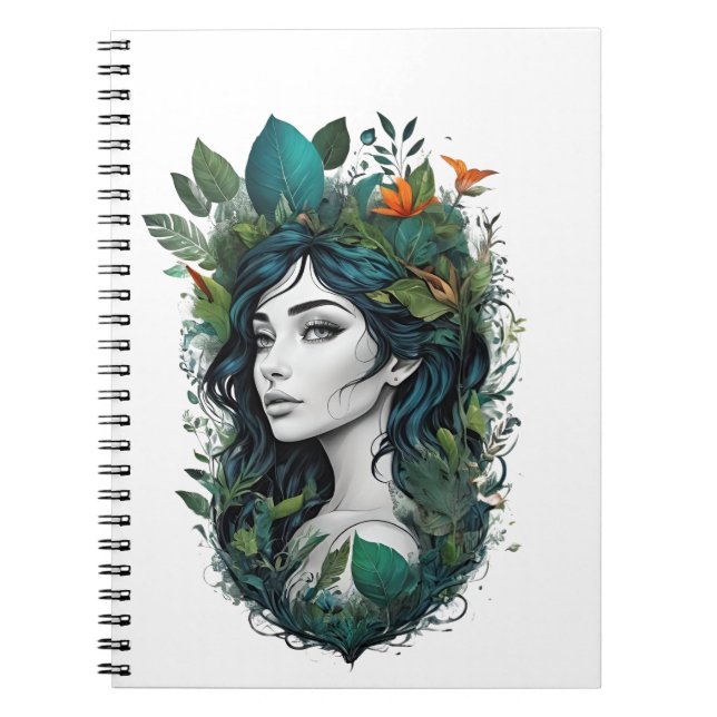 Caderno Espiral canção da floresta (Frente)