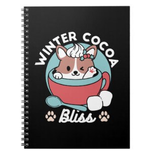 Caderno Espiral Caneca Festiva para Víblias de Férias - Coco de in