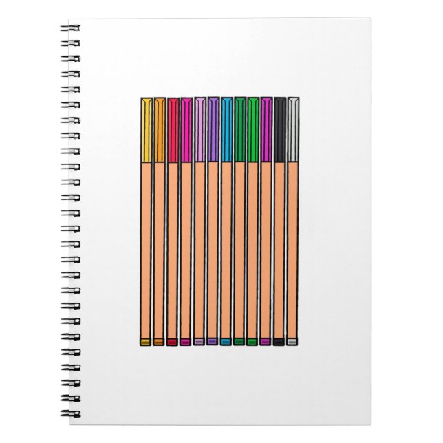 Caderno Espiral Canetas (Frente)