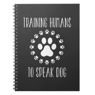 Caderno Espiral Canine School Dog Trainer Puppy Training