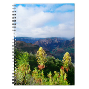 Caderno Espiral Cânion Waimea   Kauai, Havaí