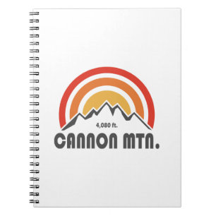 Caderno Espiral Cannon Mountain New Hampshire