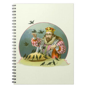 Caderno Espiral Cante uma Canção de Seis Pence, Rima Infantil Vint