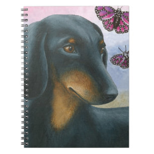 Caderno Espiral cão 93 dachshund