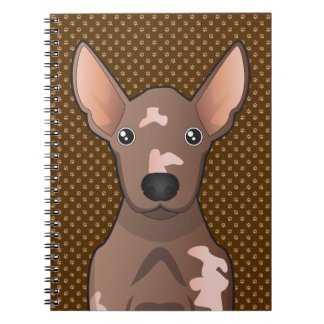 Caderno Espiral Cão calvo mexicano (Xoloitzcuintle)