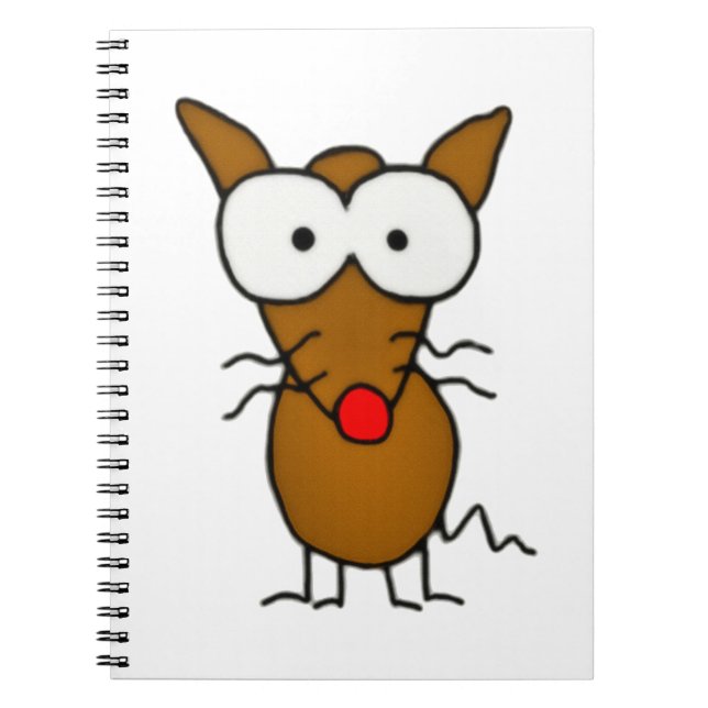 Caderno Espiral Cão Cartoon (Frente)