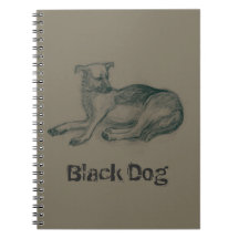 Cão. desenho do lápis.