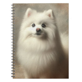 Caderno Espiral Cão Esquimó Americano