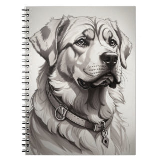 Caderno Espiral Cão Labrador