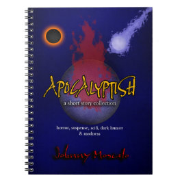 Caderno Espiral Capa de Livro Apocalíptico