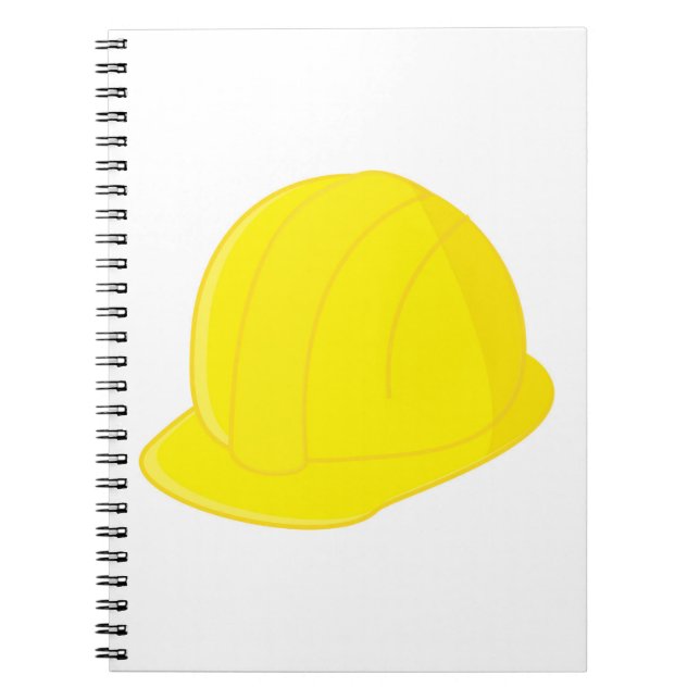 Caderno Espiral Capacete de Construção (Frente)