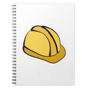 Caderno Espiral Capacete de Segurança