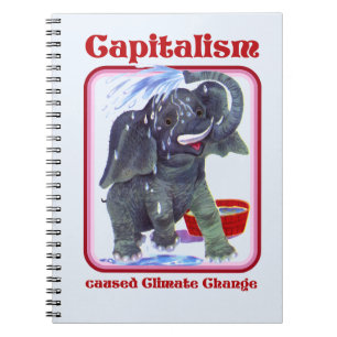 Caderno Espiral Capitalismo causado pelas mudanças climáticas