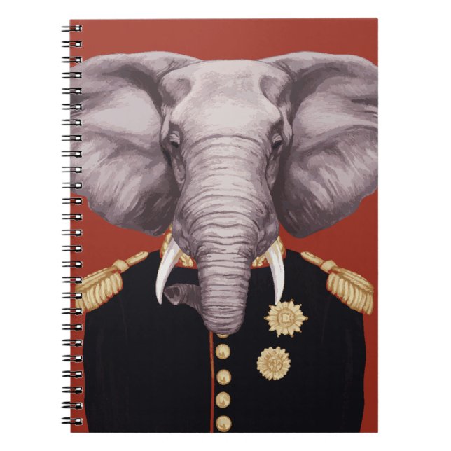 Caderno Espiral Capitão Elefante (Frente)