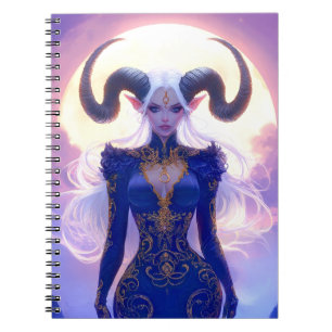 Caderno Espiral Capricorn Woman