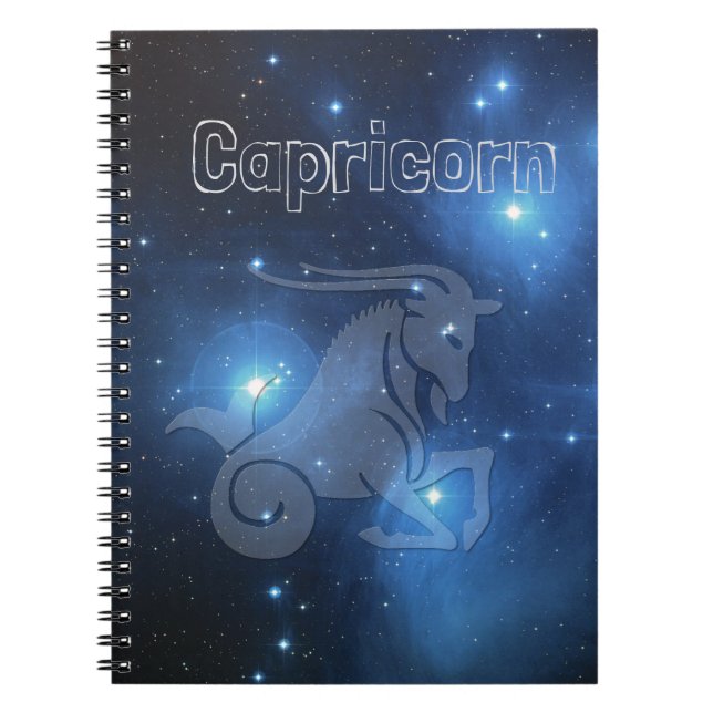 Caderno Espiral Capricórnio (Frente)