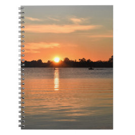 Caderno Espiral Capturado no notebook sunset Spiral
