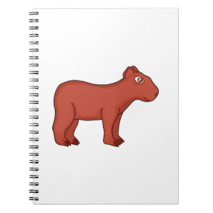 Caderno Espiral Capybara