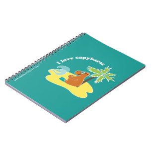 Caderno Espiral Capybara