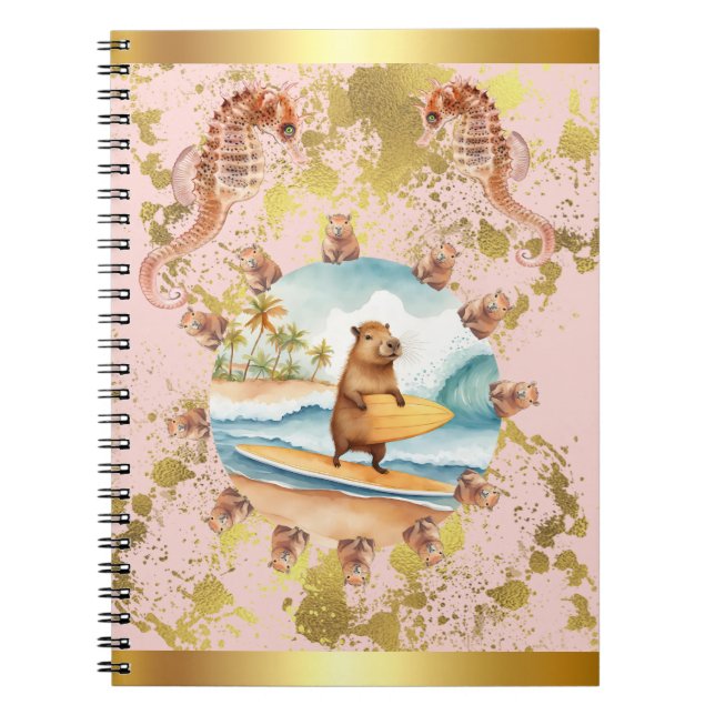 CADERNO ESPIRAL CAPYBARA-7 (Frente)