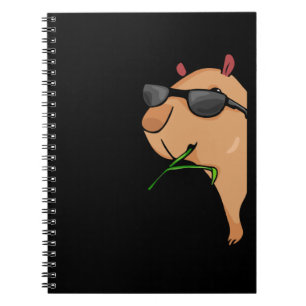 Caderno Espiral Capybara Lover Women Capybara Gift Men Capybara