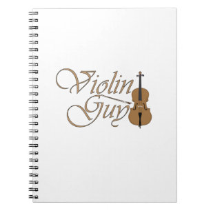 Caderno Espiral Cara de violino