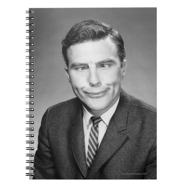 Caderno Espiral Cara do fazer do homem (Frente)