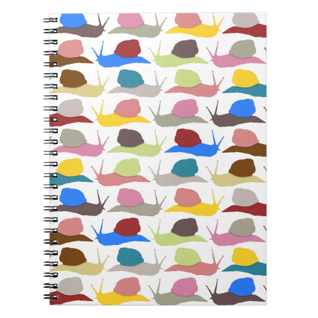 Caderno Espiral Caracóis (Frente)