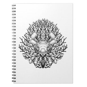 Caderno Espiral Caranguejo