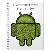 Caráter de porta de bolhas para o robô Android™
